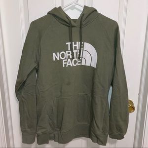 Army Green The North Face Hoodie